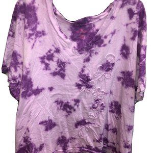 Woman Within Ladies Purple Top Size 5X